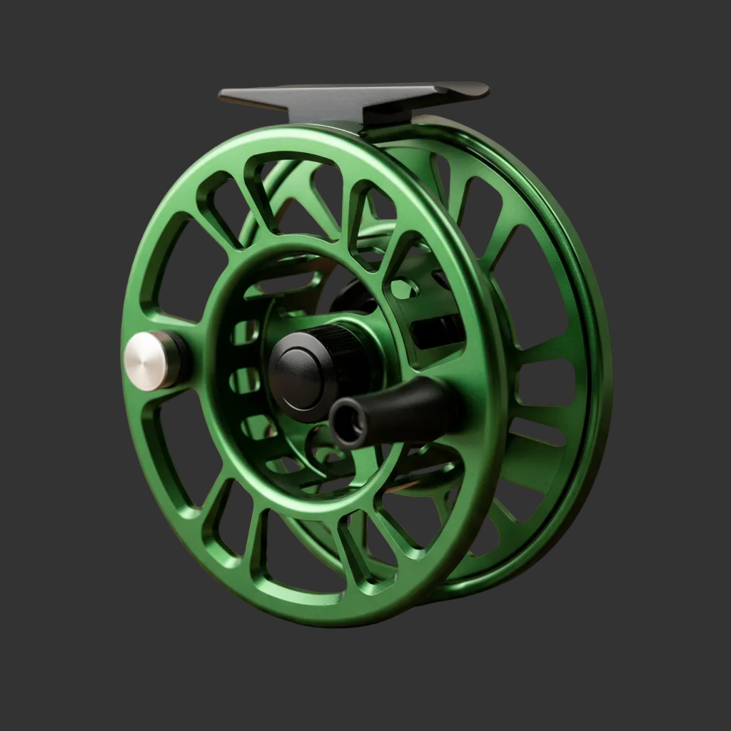 Poudre™ Series Fly Reel with Ported Design for Easy Casting