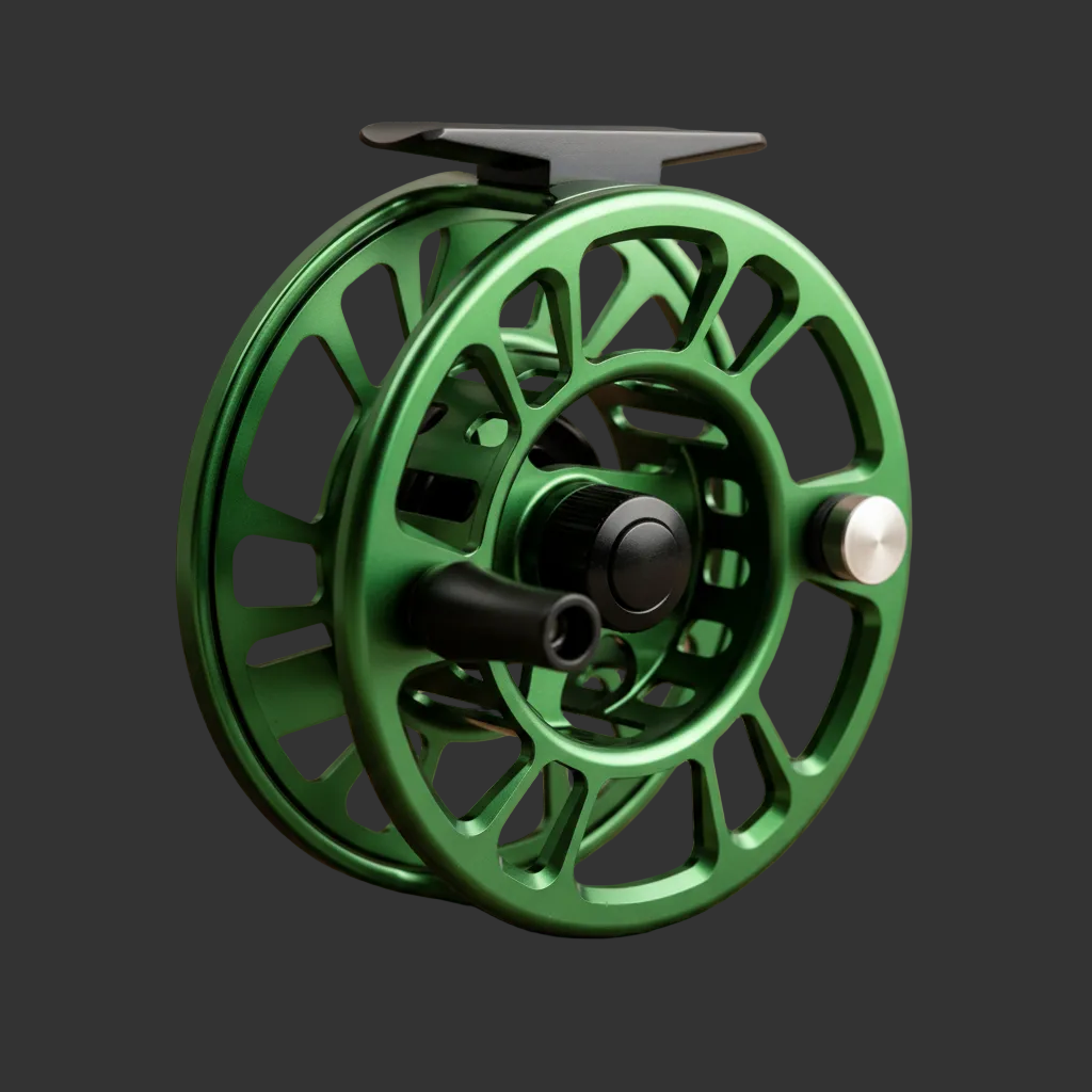 Poudre™ Series Fly Reel with Ported Design for Easy Casting