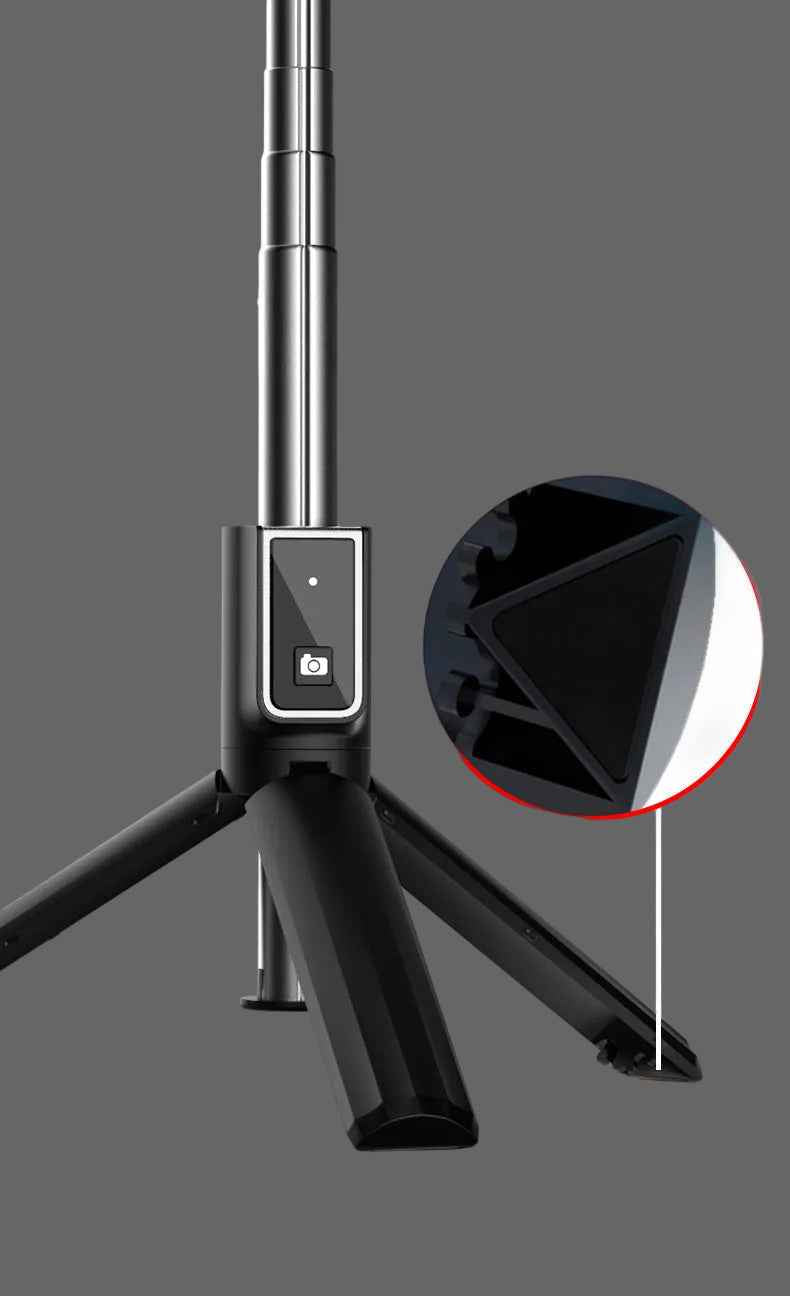 Extended P40S Bluetooth Selfie Stick Tripod for Android/iOS Mobile Phones