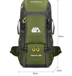 The Ridge-Runner 50L Tactical Expedition Pack for Multi-Day Adventures