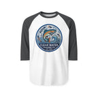 Clear Water Trading Co. — Retro Trout Raglan Shirt