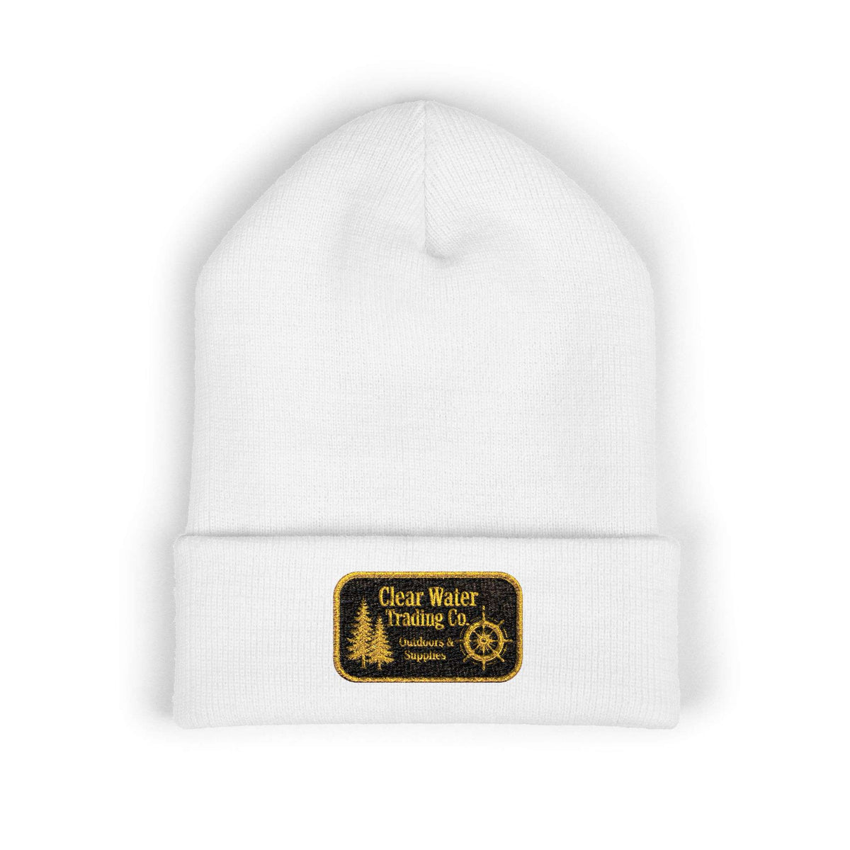 Bonnet à revers Good Vibes – bonnet avec écusson brodé | Clear Water Trading Co.