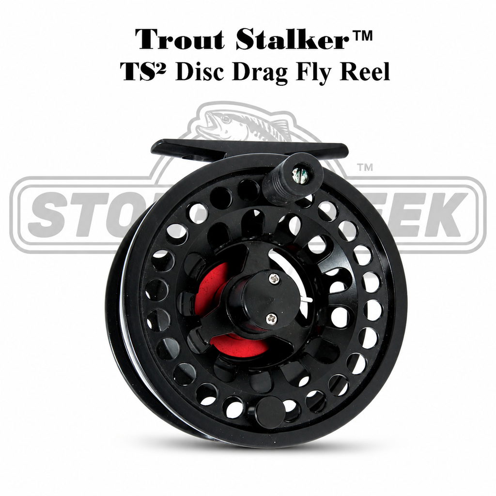 TS2 Large-Arbor Fly Reel - CNC Aluminum 3/4 5/6 7/8 With Drag