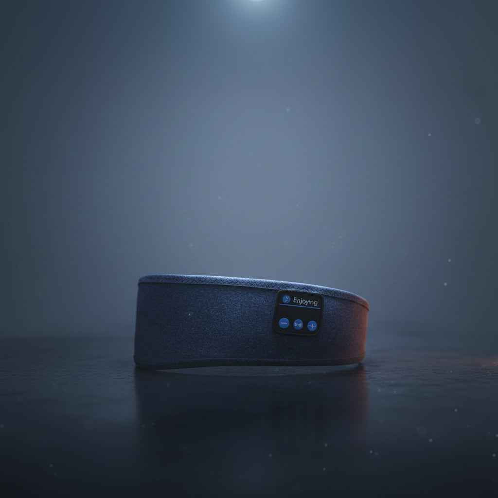 Bluetooth Sleep Eye Mask Headband for Music, Sports, and Yoga Calls