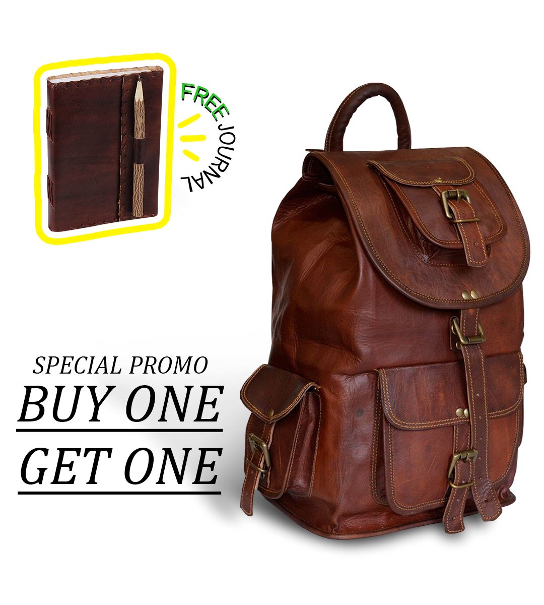 BOGO: The Outdoor Hiking Backpack + FREE Journal