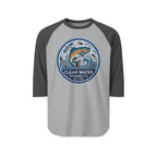 Clear Water Trading Co. — Retro Trout Raglan Shirt