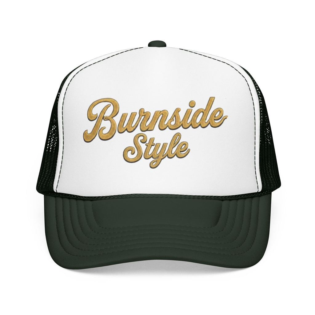 Burnside Style Trucker Hat — Centennial Tribute Foam Cap