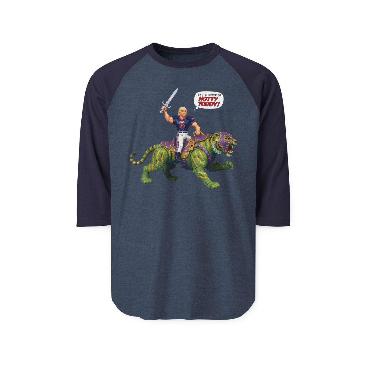 Hotty Toddy Ole Miss Game Day Raglan Shirt – 3/4 Sleeve | Clear Water Trading Co.