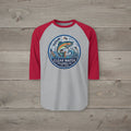 Clear Water Trading Co. — Retro Trout Raglan Shirt