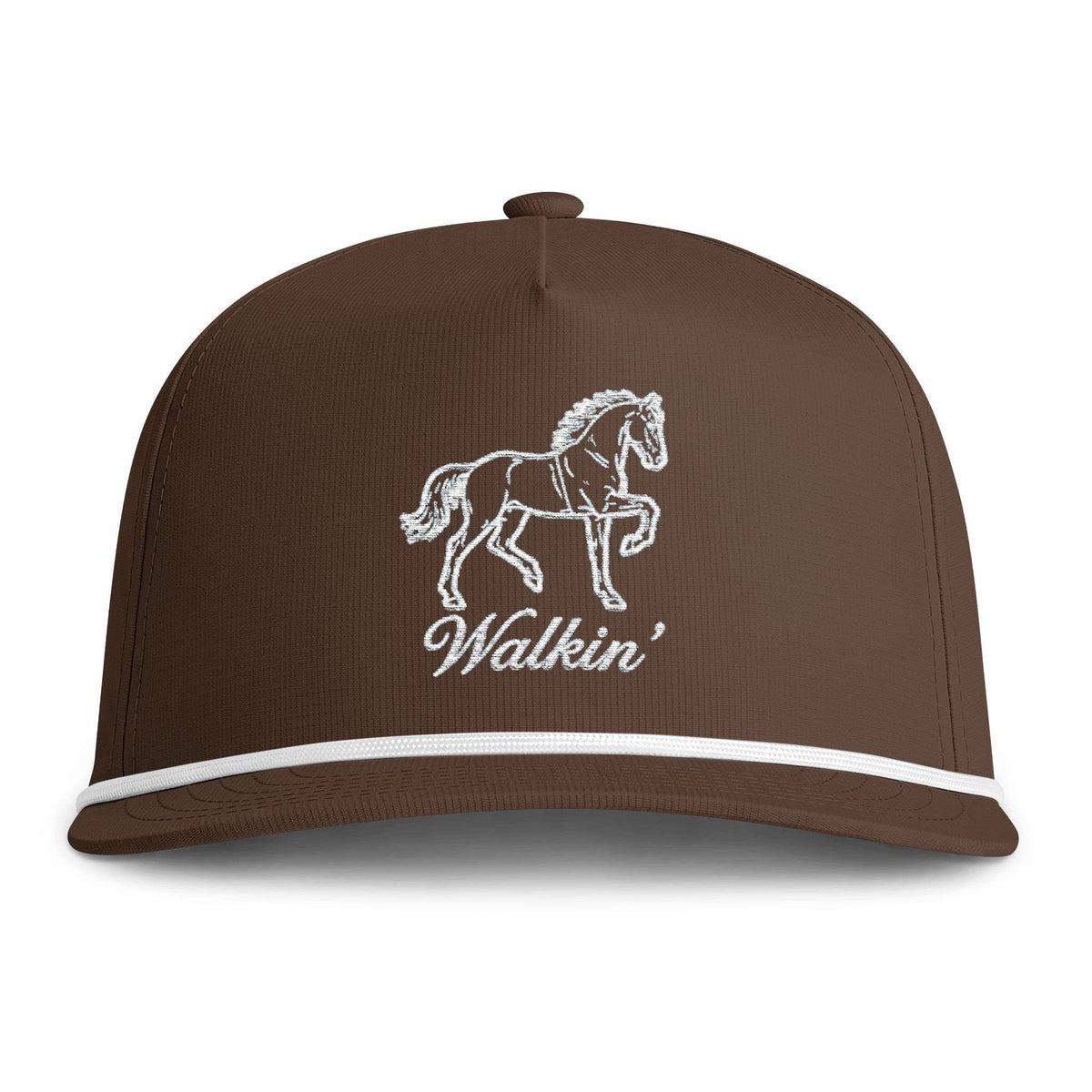 Walkin' Rope Style Trucker Hat — Tennessee Walking Horse Patch Cap