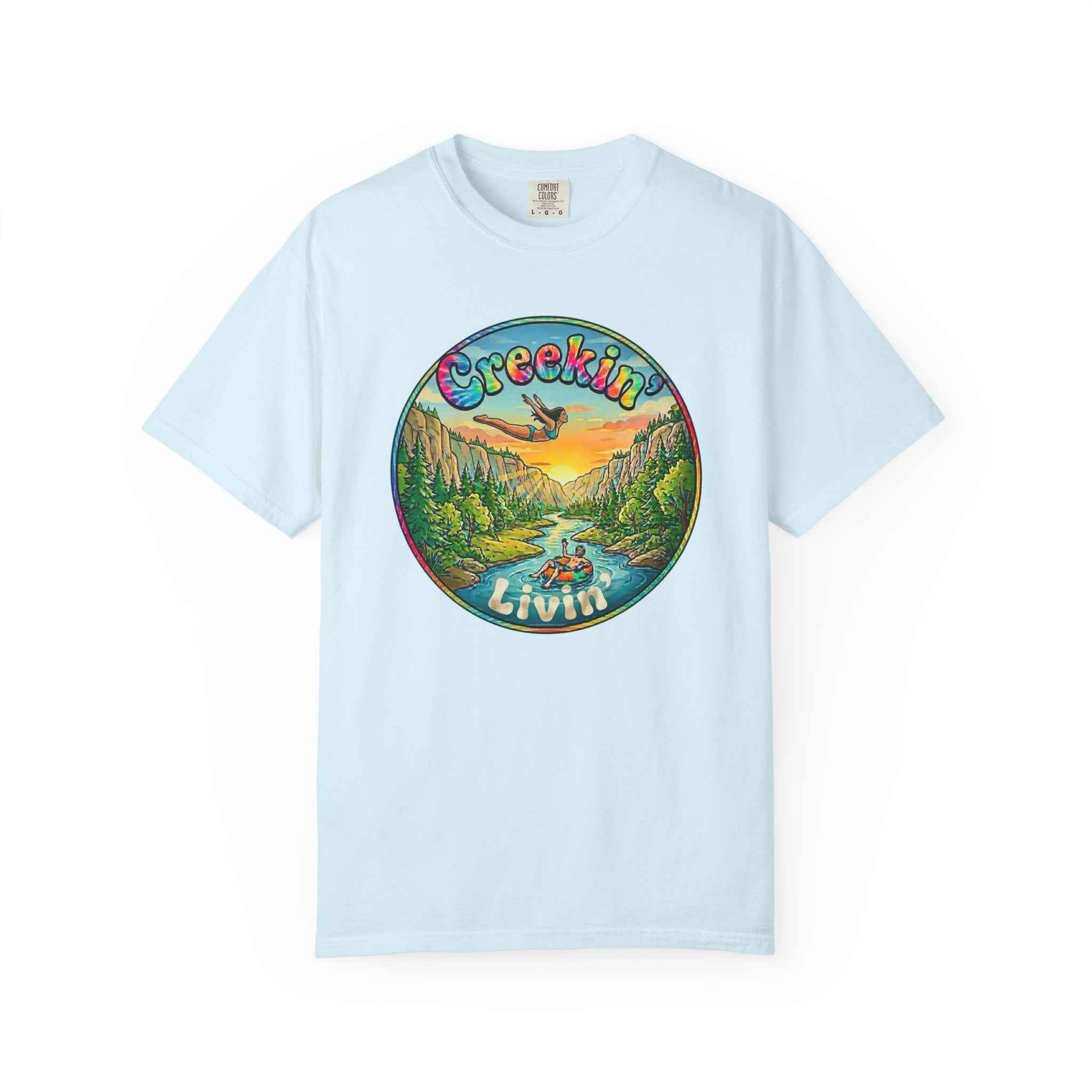 Creekin' Life by the Creek T-Shirt — "Get Your Creek On" Camp Tee