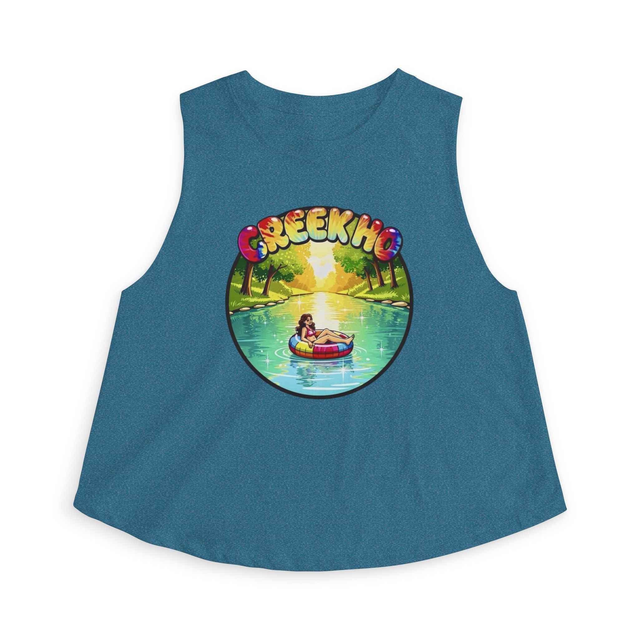 Creekin' Creek Ho Women's Crop Top — Clear Water Trading Co.
