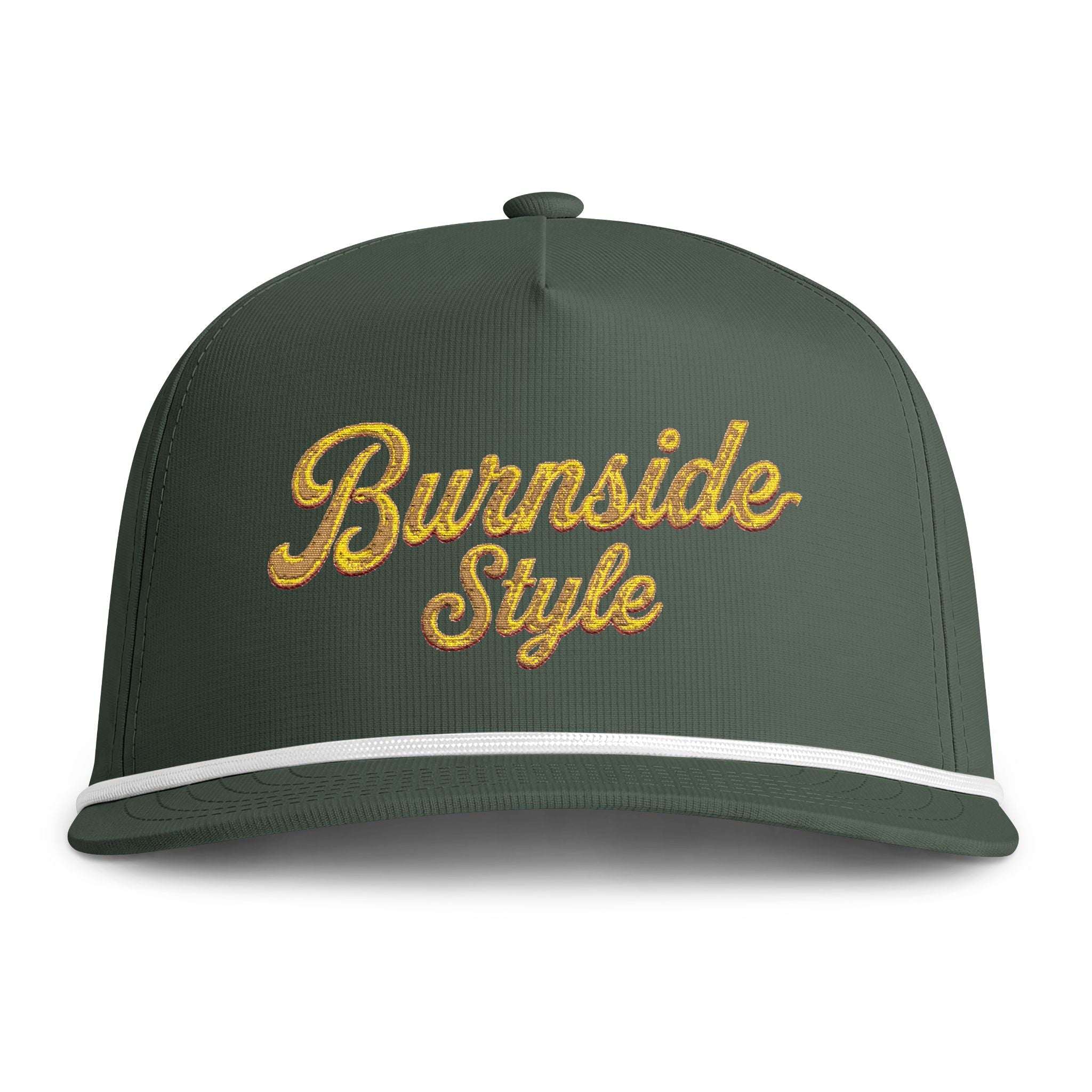 The "Burnside Style" Centennial Retro Embroidered Trucker Hat - Clear Water Trading Co.