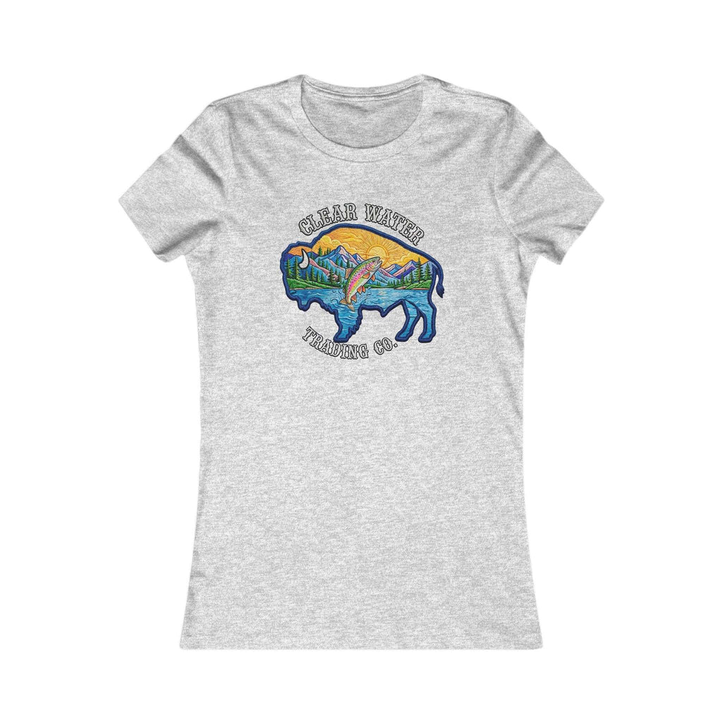 Women's Buffalo Mountain Adventure T-Shirt — Clear Water Trading Co.