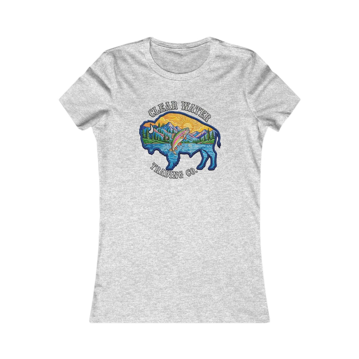 Women's Buffalo Mountain Adventure T-Shirt — Clear Water Trading Co.