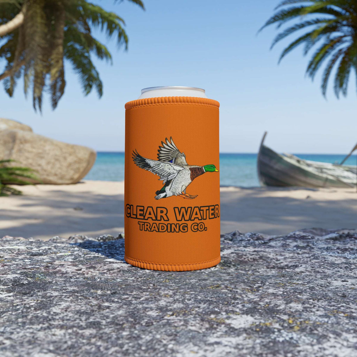 Housse isotherme pour canette « Mallard Duck » de Clear Water Trading Co. – Chasse au canard