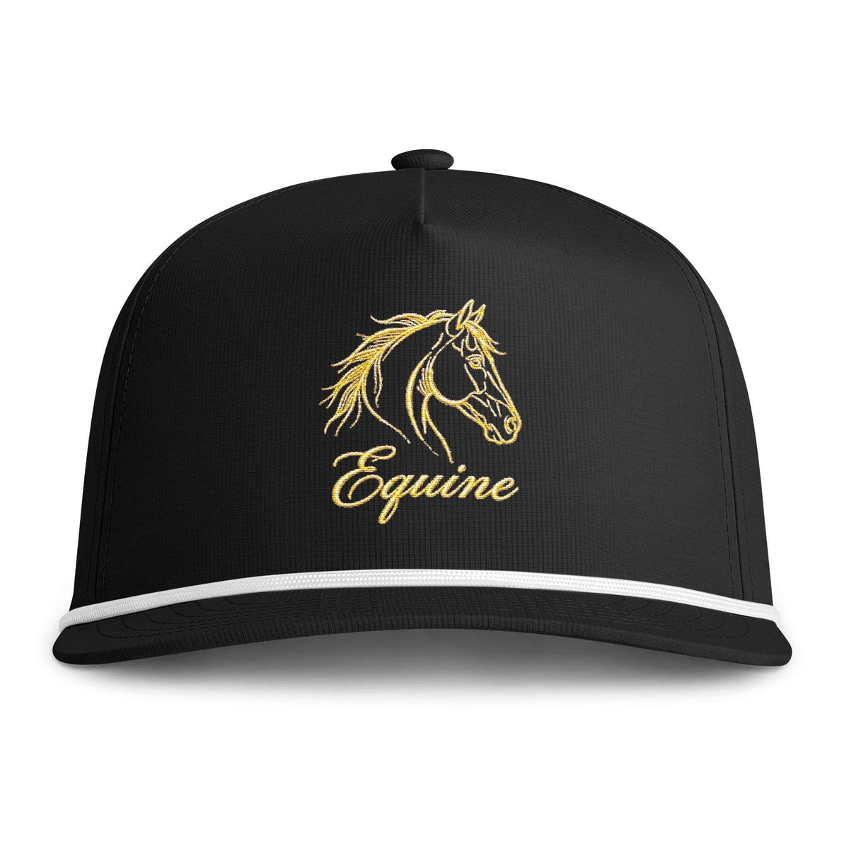 Clear Water's - Equine Embroidered Rope Style Trucker Hat