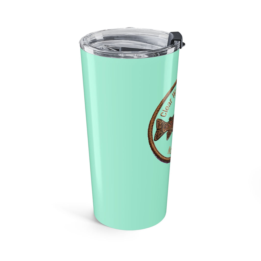 Trout Badge Tumbler 20oz — Clear Water Trading Co.