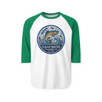 Clear Water Trading Co. — Retro Trout Raglan Shirt