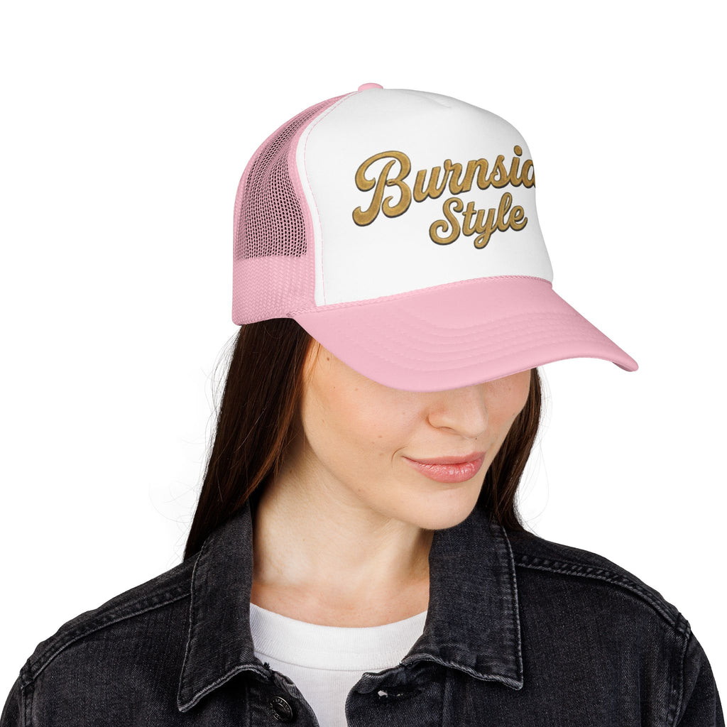 Burnside Style Trucker Hat — Centennial Tribute Foam Cap