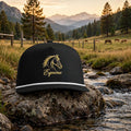 N° 03 - L'Équin - Pasture Gold - Casquette trucker à bord en corde