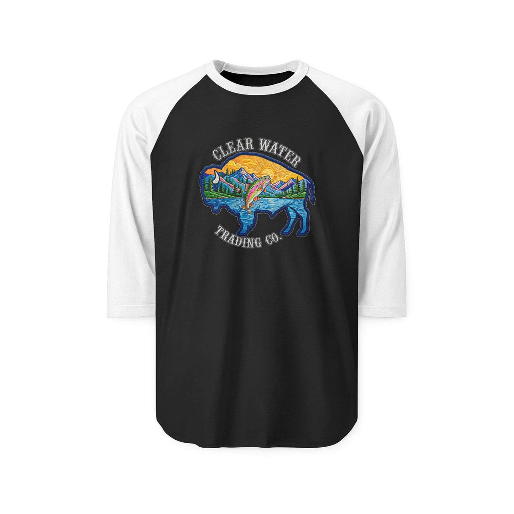 Buffalo Mountain Trout Raglan Shirt — Clear Water Trading Co.