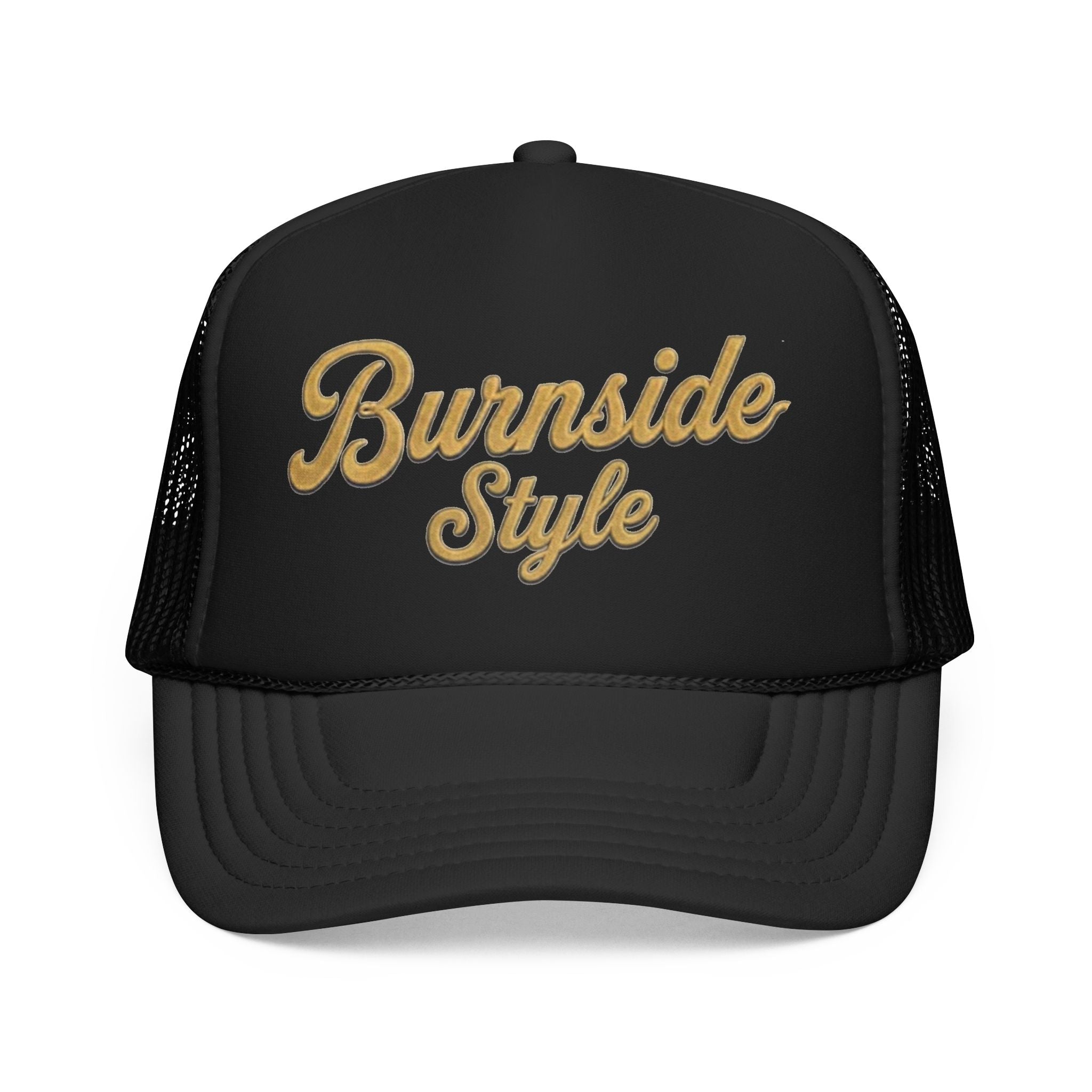 Burnside Style Trucker Hat — Centennial Tribute Foam Cap