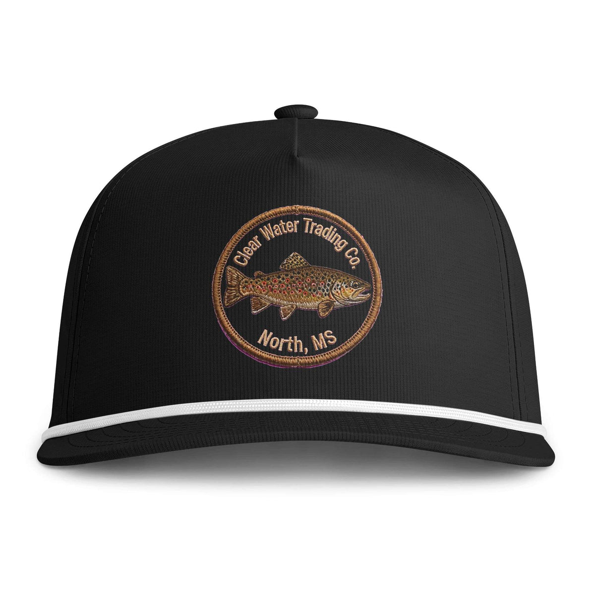 Nº 11 - Le North MS Brown - Point de chaînette en cercle - Casquette Trucker à bord en corde