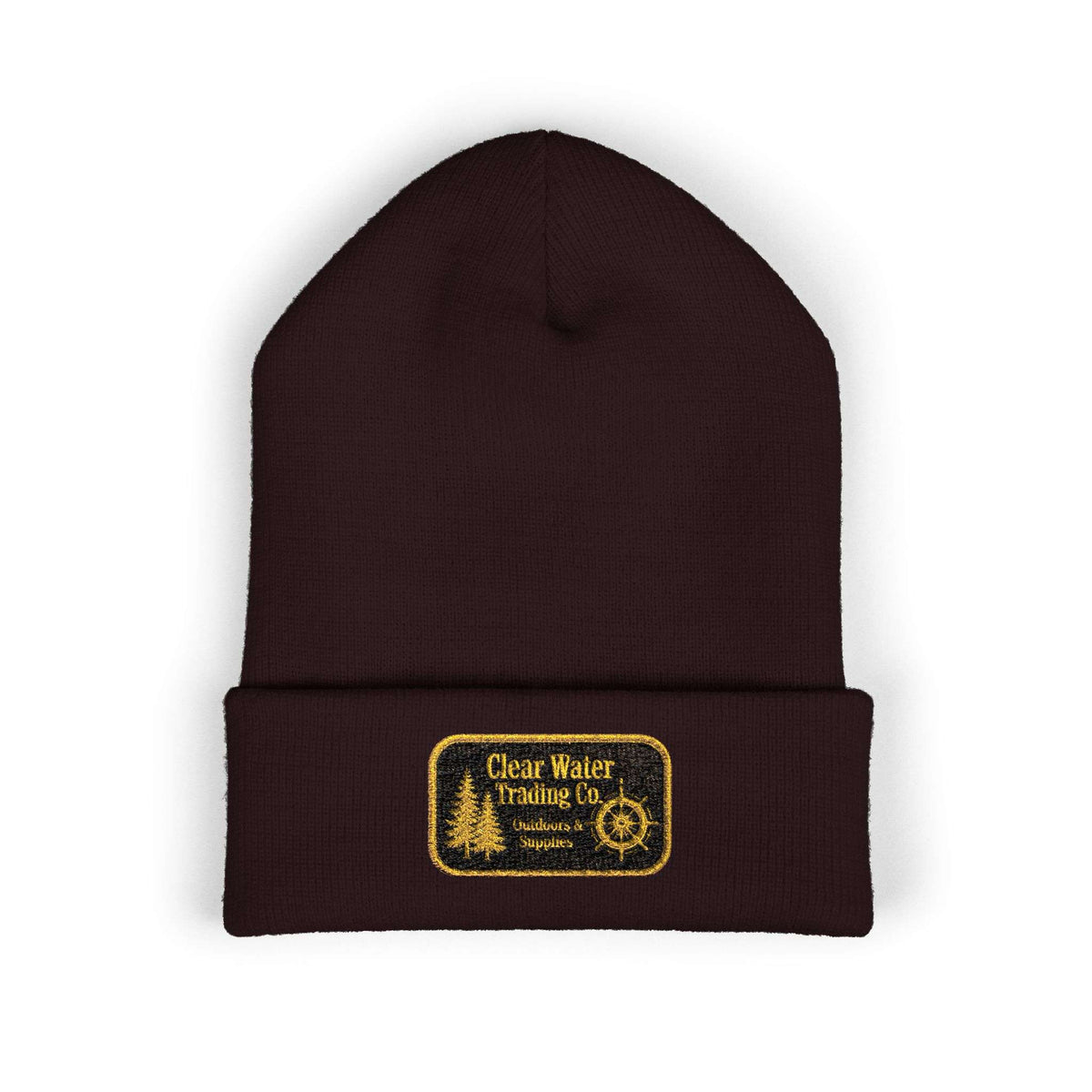 Bonnet à revers Good Vibes – bonnet avec écusson brodé | Clear Water Trading Co.