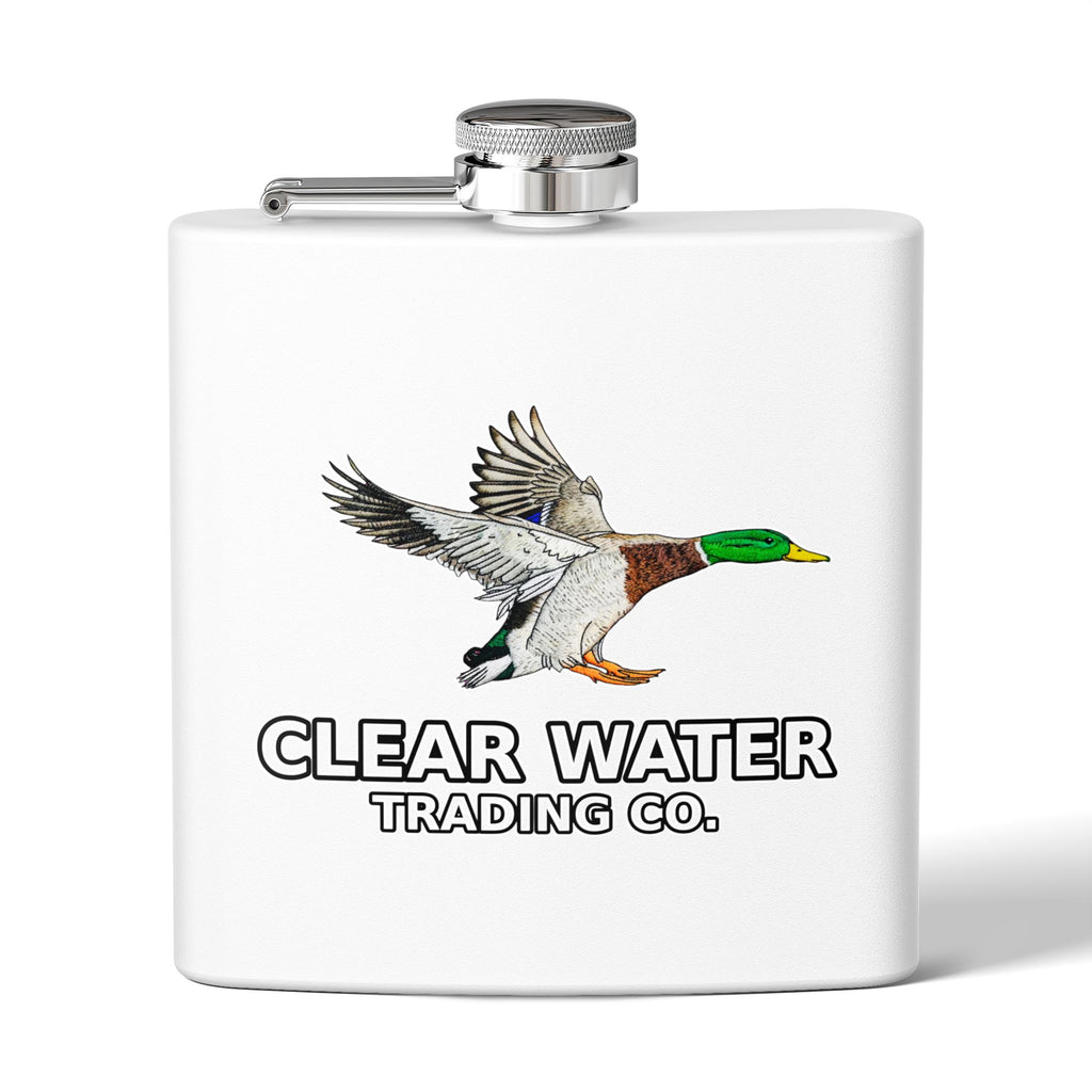 Green Head - Mallard Duck 6oz. Pocket Flask - Clear Water Trading Co.