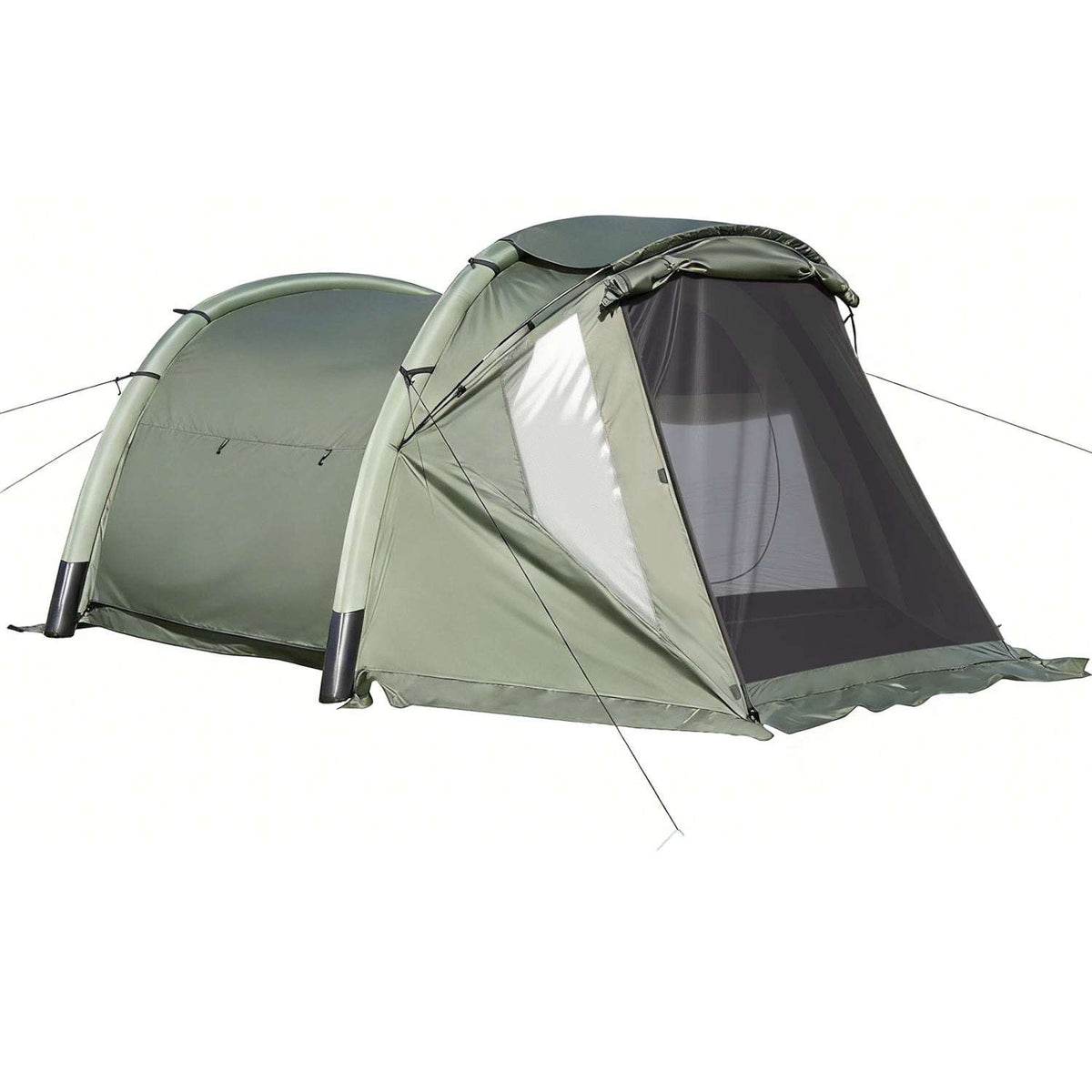 5-7 Person Waterproof Inflatable Camping Tent with Screened Porch