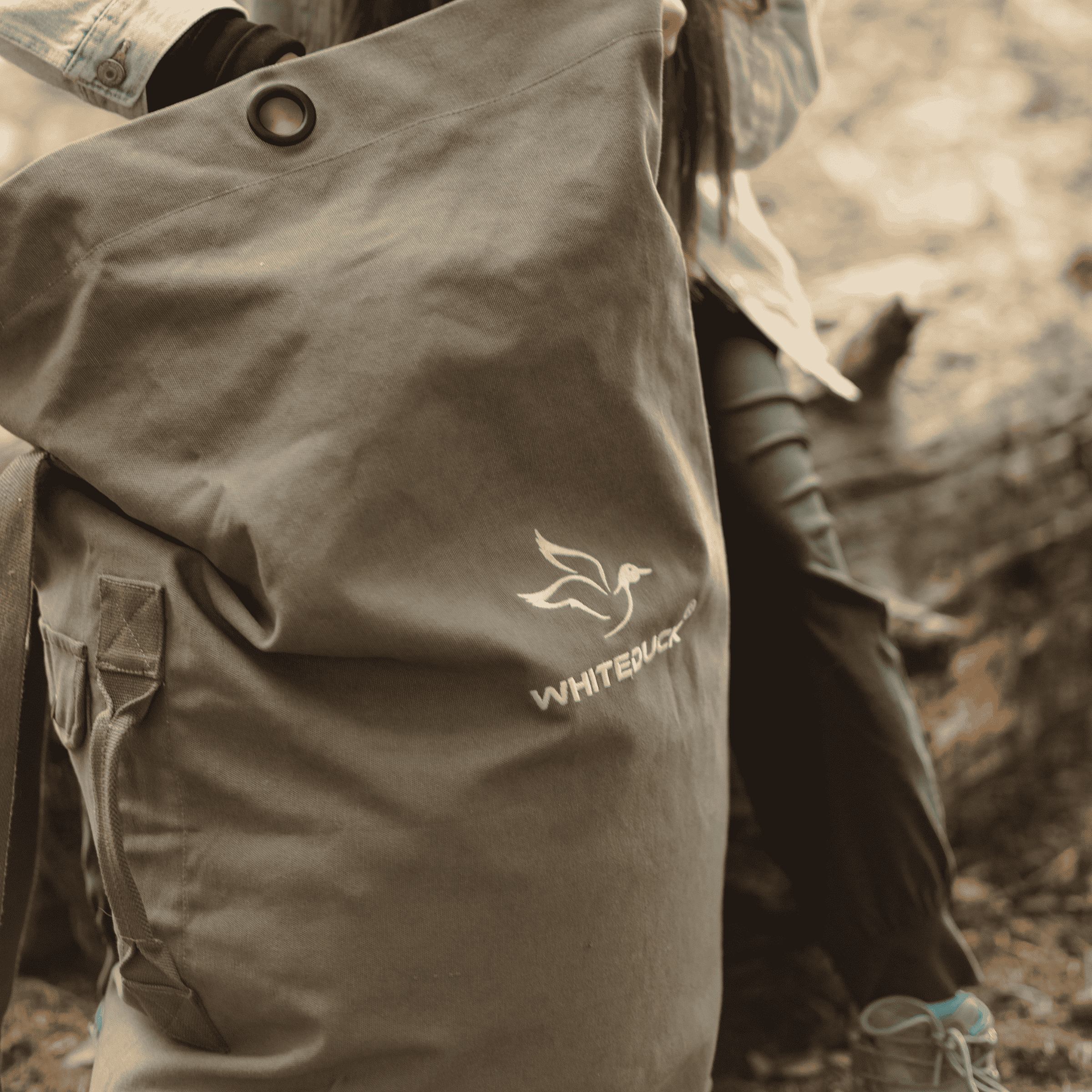 Hoplite Canvas Top Load Bag - Durable and Stylish G.I. Gear - Clear Water Trading Co.