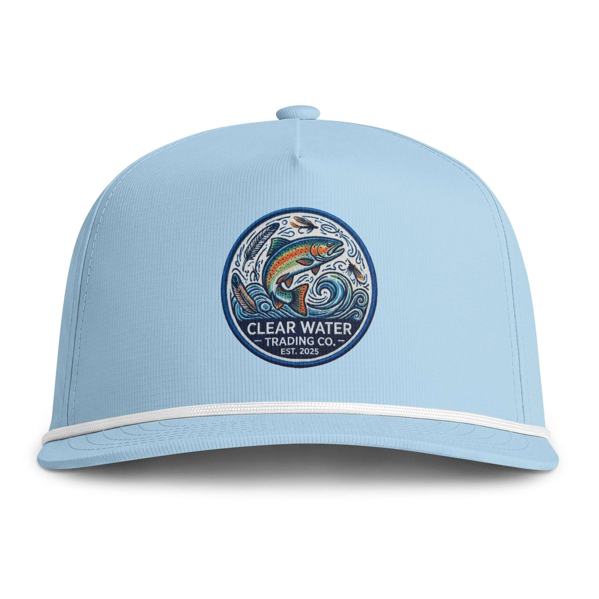 Clear Water Trading Co. — Retro Trout Rope Cap - Clear Water Trading Co.