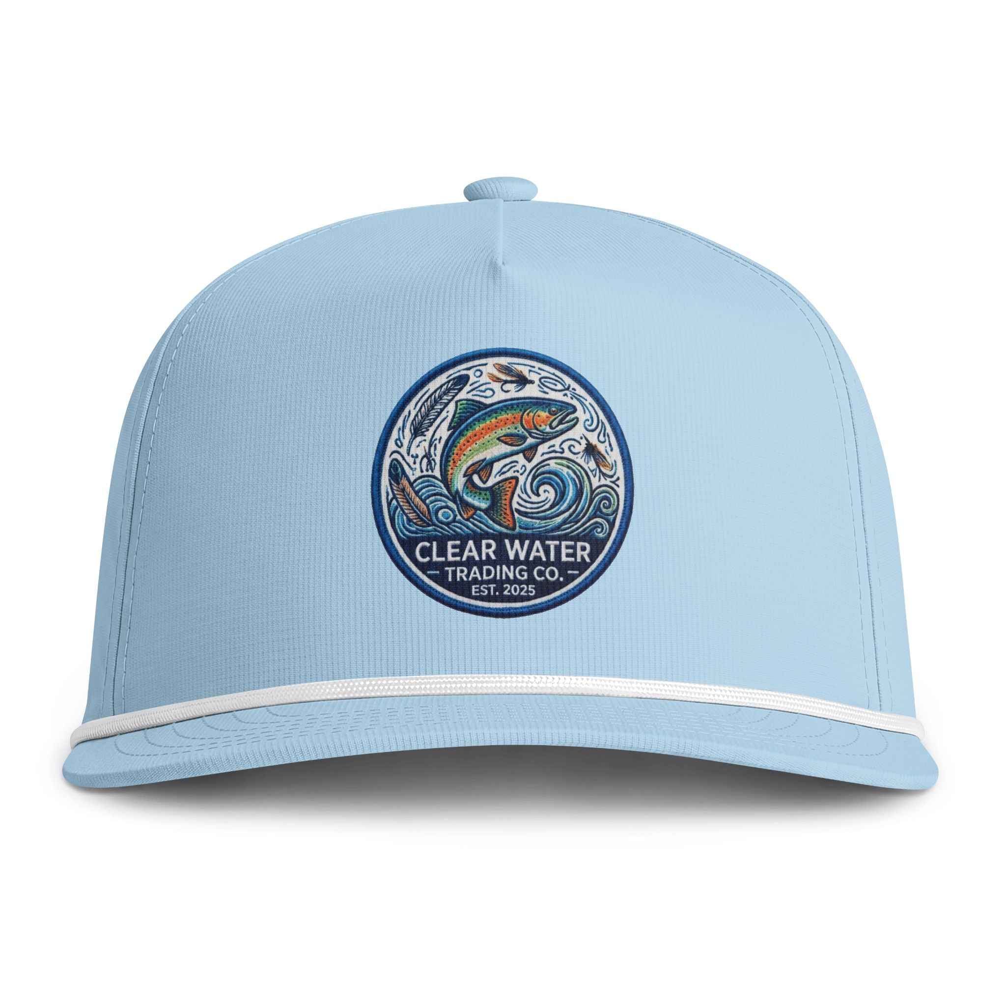 Clear Water Trading Co. — Retro Trout Rope Cap