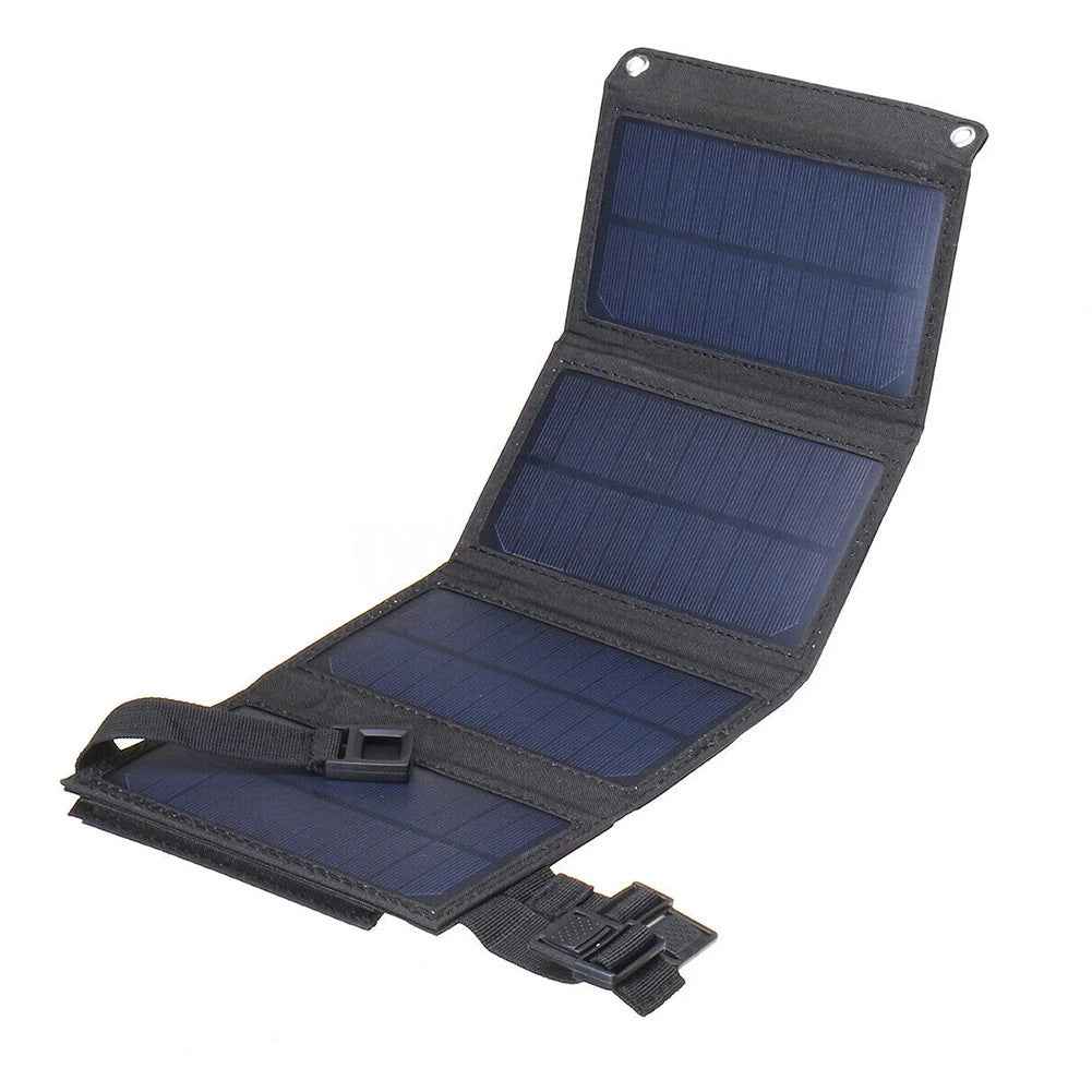 20W Foldable Solar Charger Bag - 8W 5V USB Portable Outdoor Mobile Phone Charging Board