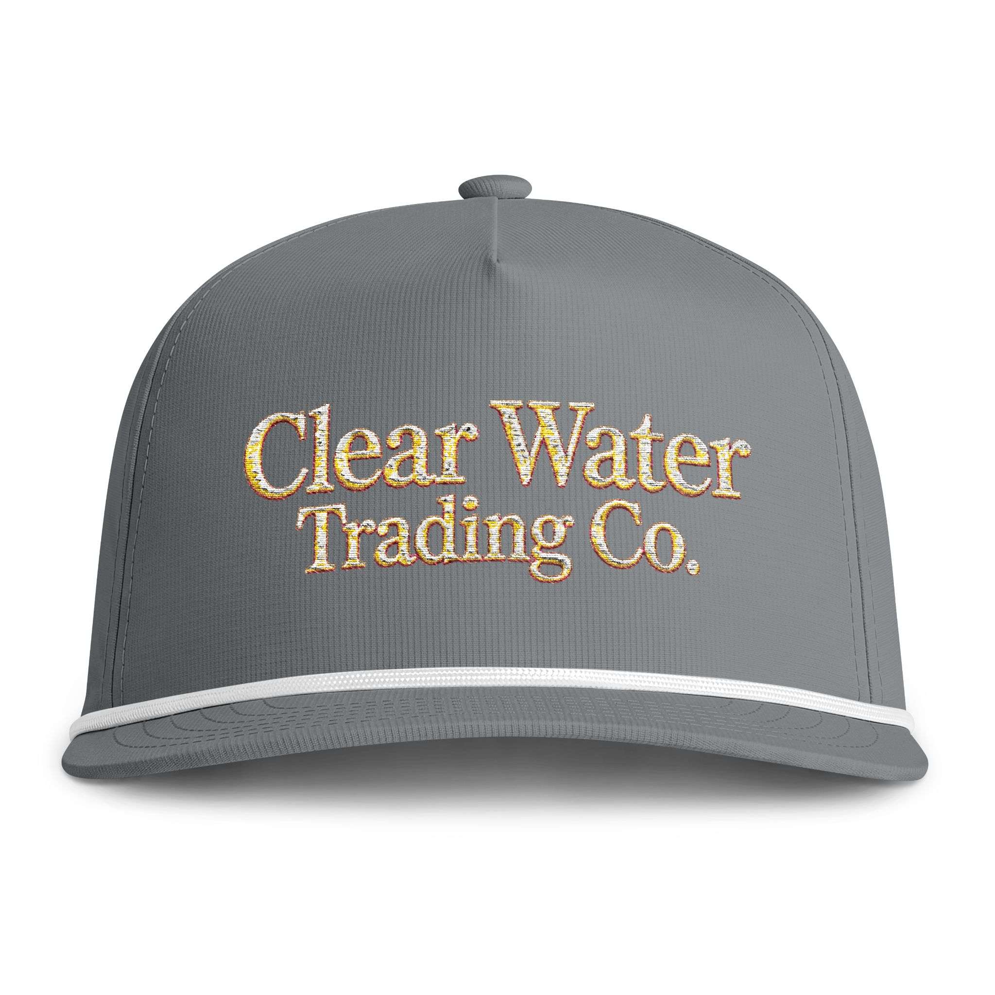 Clear Water Trading Co. Sunwashed, Rope Style Trucker Hat