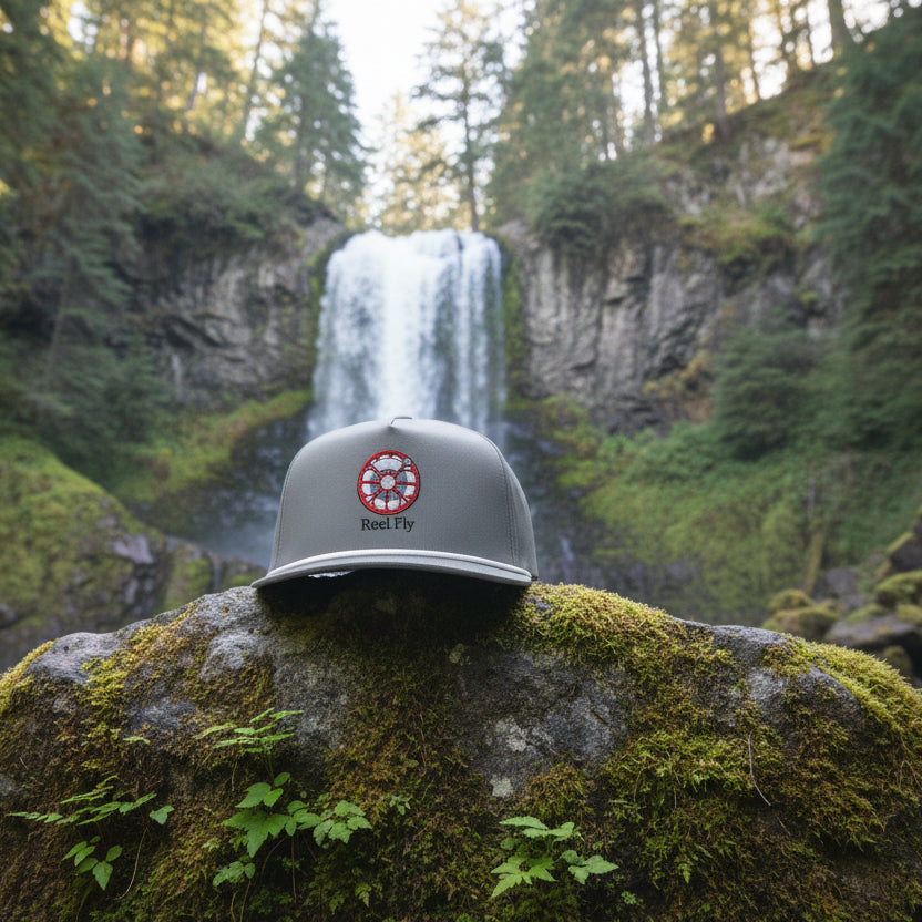 Reel Fly - Embroidered Fly Fishing Rope Hat