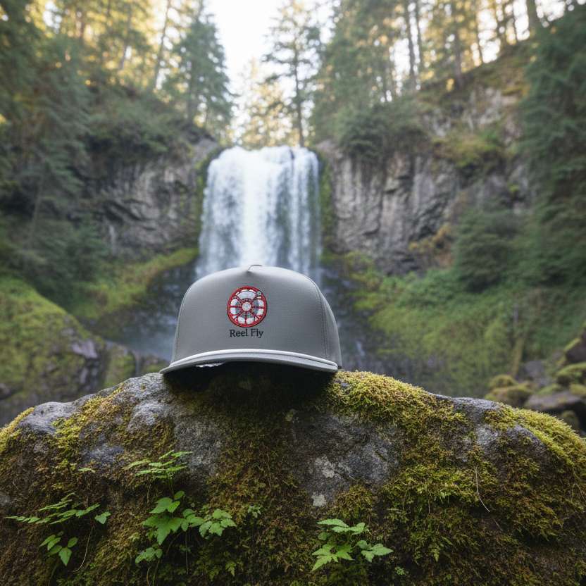 Reel Fly - Embroidered Fly Fishing Rope Hat