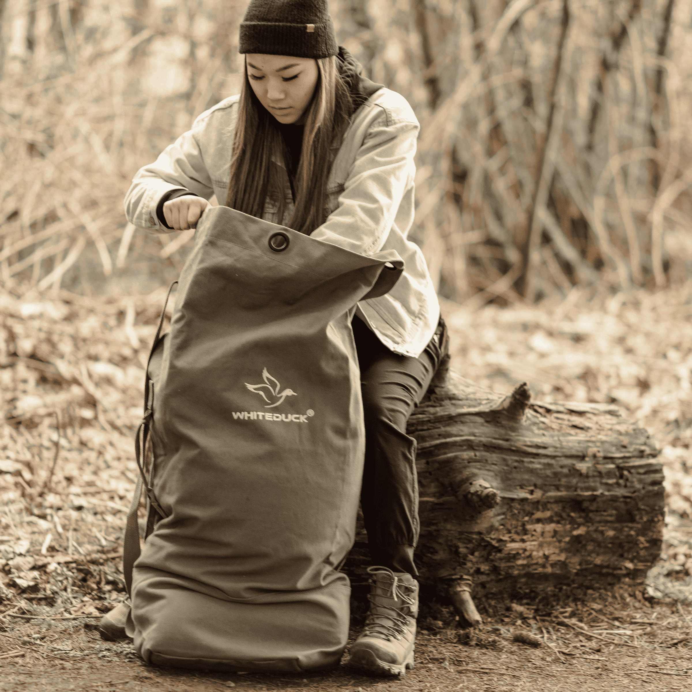 Hoplite Canvas Top Load Bag - Durable and Stylish G.I. Gear - Clear Water Trading Co.