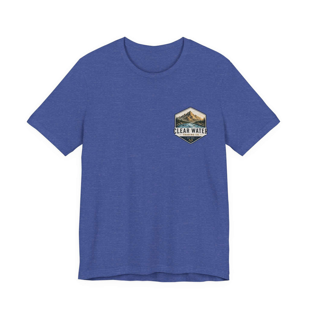 Mississippi Creeks to Everest Peaks T-Shirt – Unisex | Clear Water Trading Co.