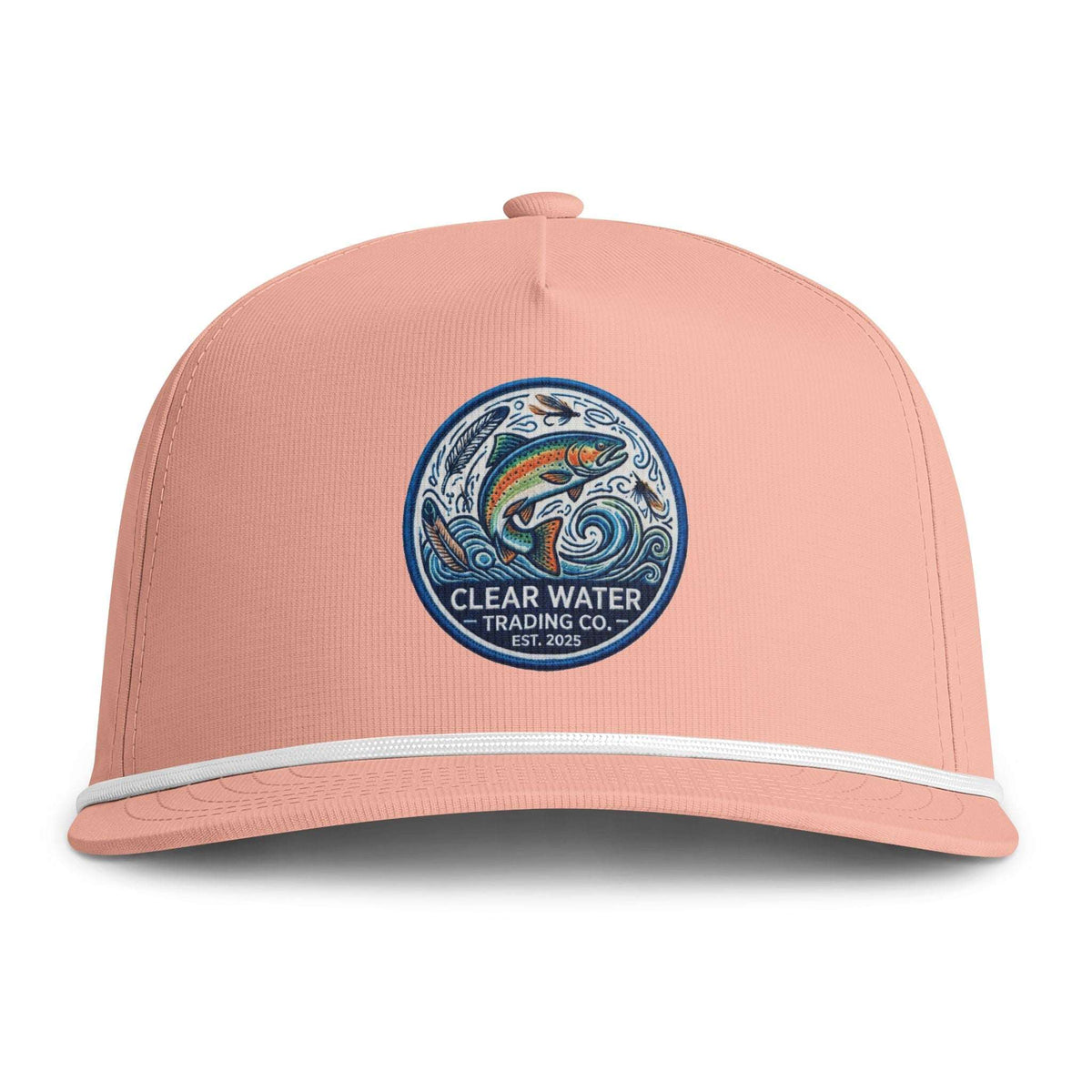 Clear Water Trading Co. — Retro Trout Rope Cap - Clear Water Trading Co.