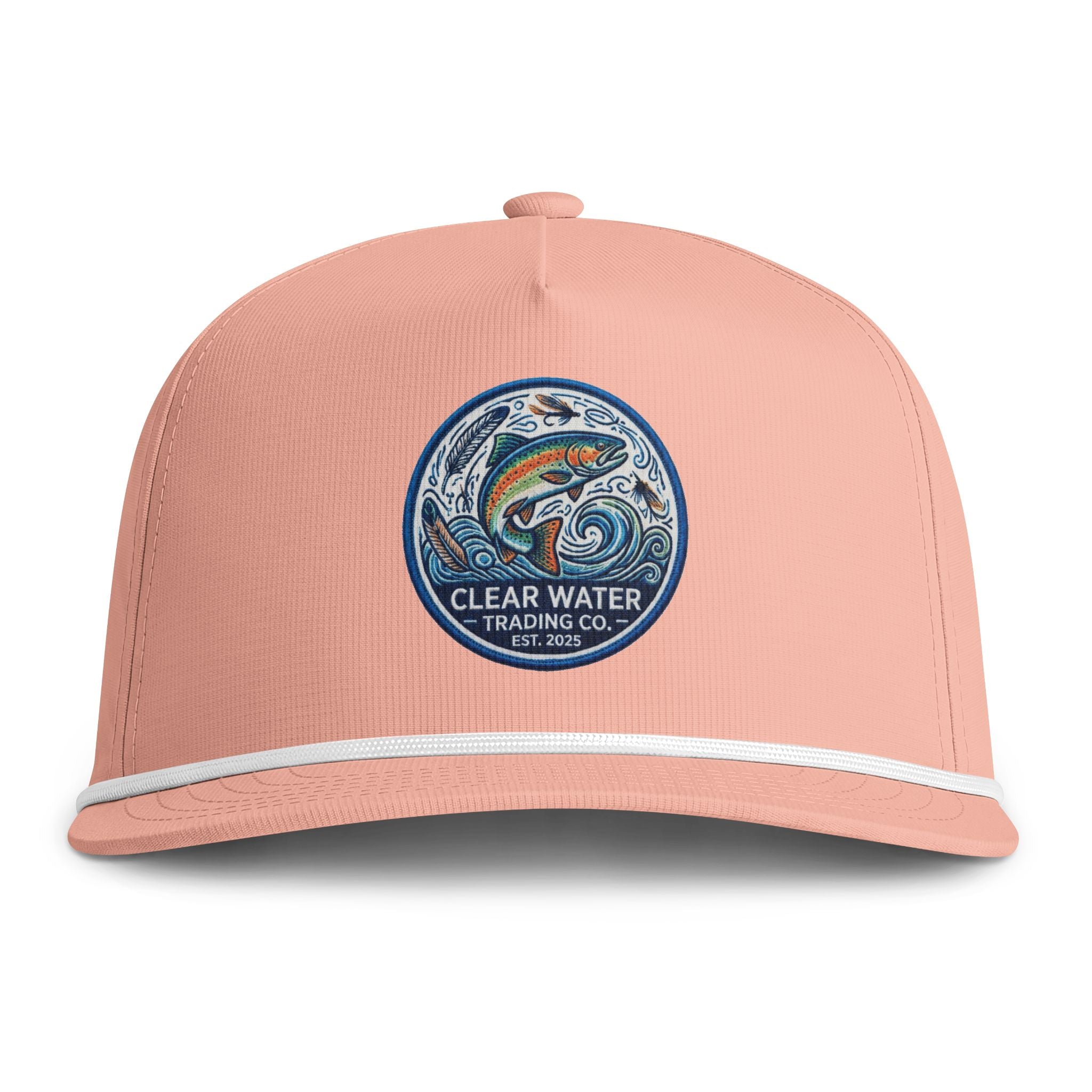 Clear Water Trading Co. — Retro Trout Rope Cap