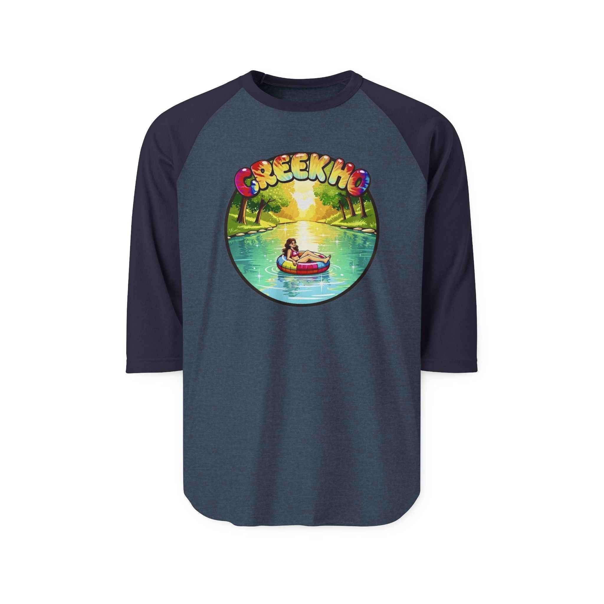 Creekin' Collection "CREEK HO" Raglan Sleeve