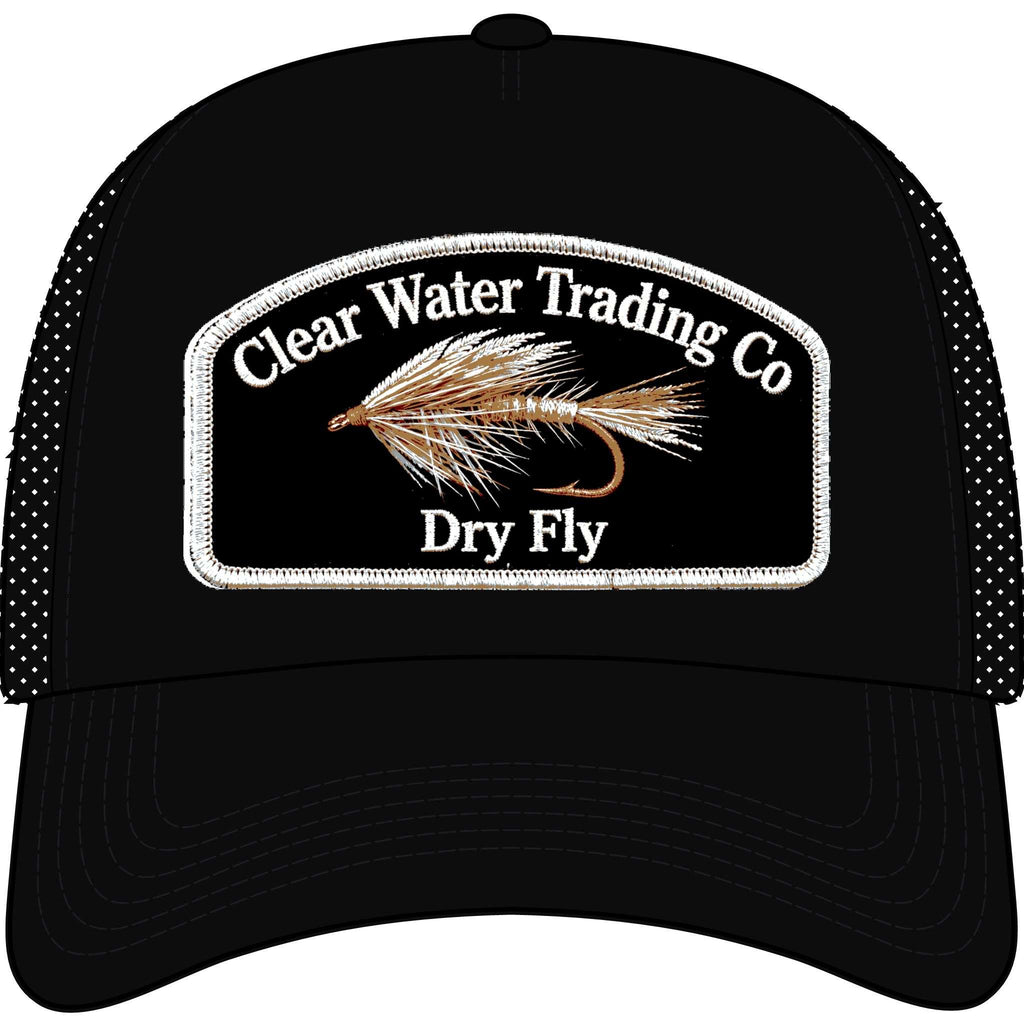 N° 17 – The Dry Fly Arch – Édition à hackle brun – Casquette trucker en mousse