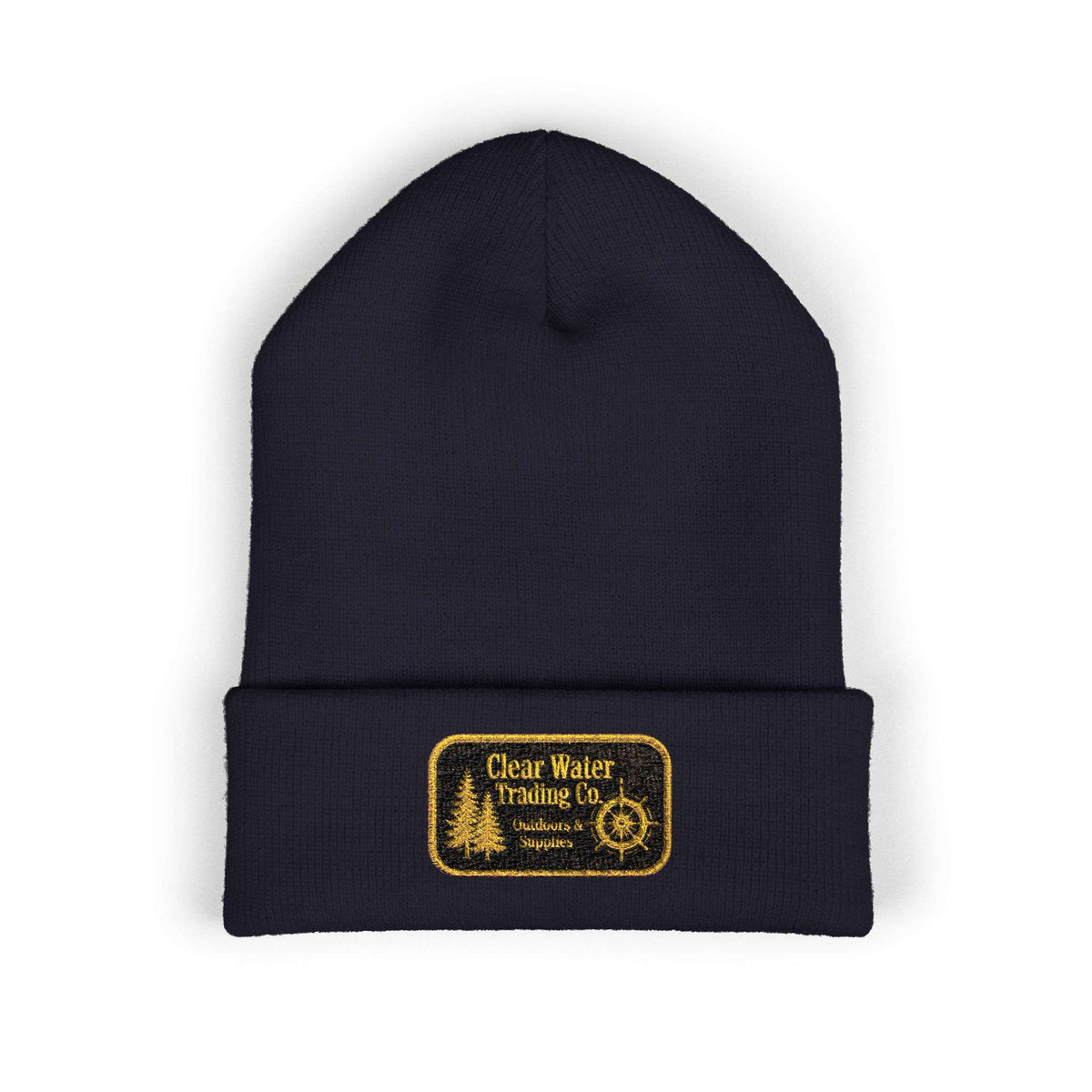 Bonnet à revers Good Vibes – bonnet avec écusson brodé | Clear Water Trading Co.