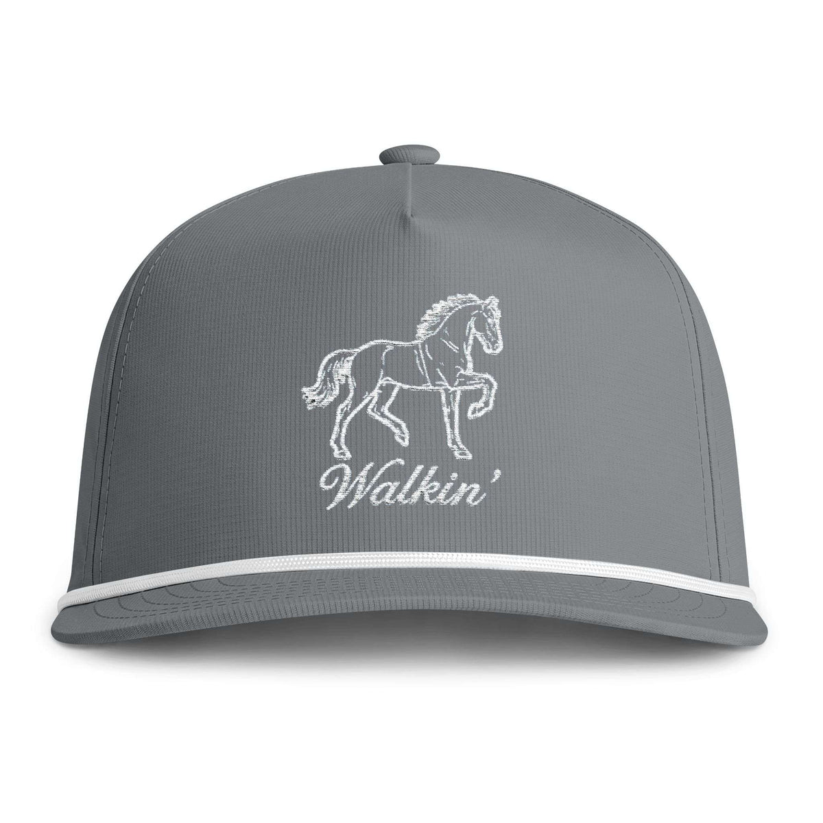Walkin' Rope Style Trucker Hat — Tennessee Walking Horse Patch Cap