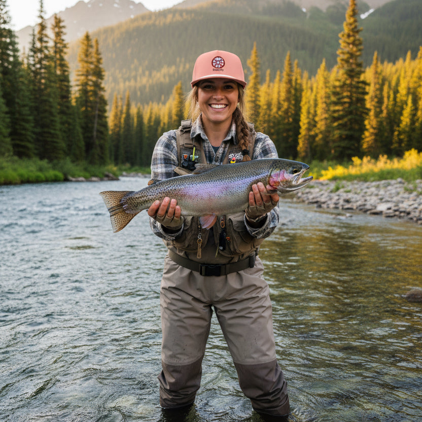 Reel Fly - Embroidered Fly Fishing Rope Hat