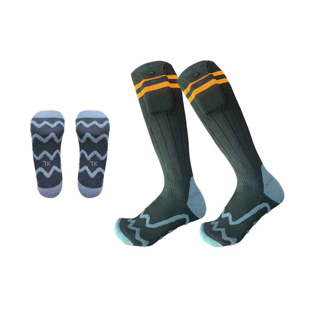 Bluetooth Heated Socks for Outdoor Skiing - Electric Heating Warm Socks