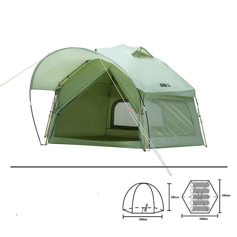 The Uplander: 4-Season Insulated Basecamp Camping Tent
