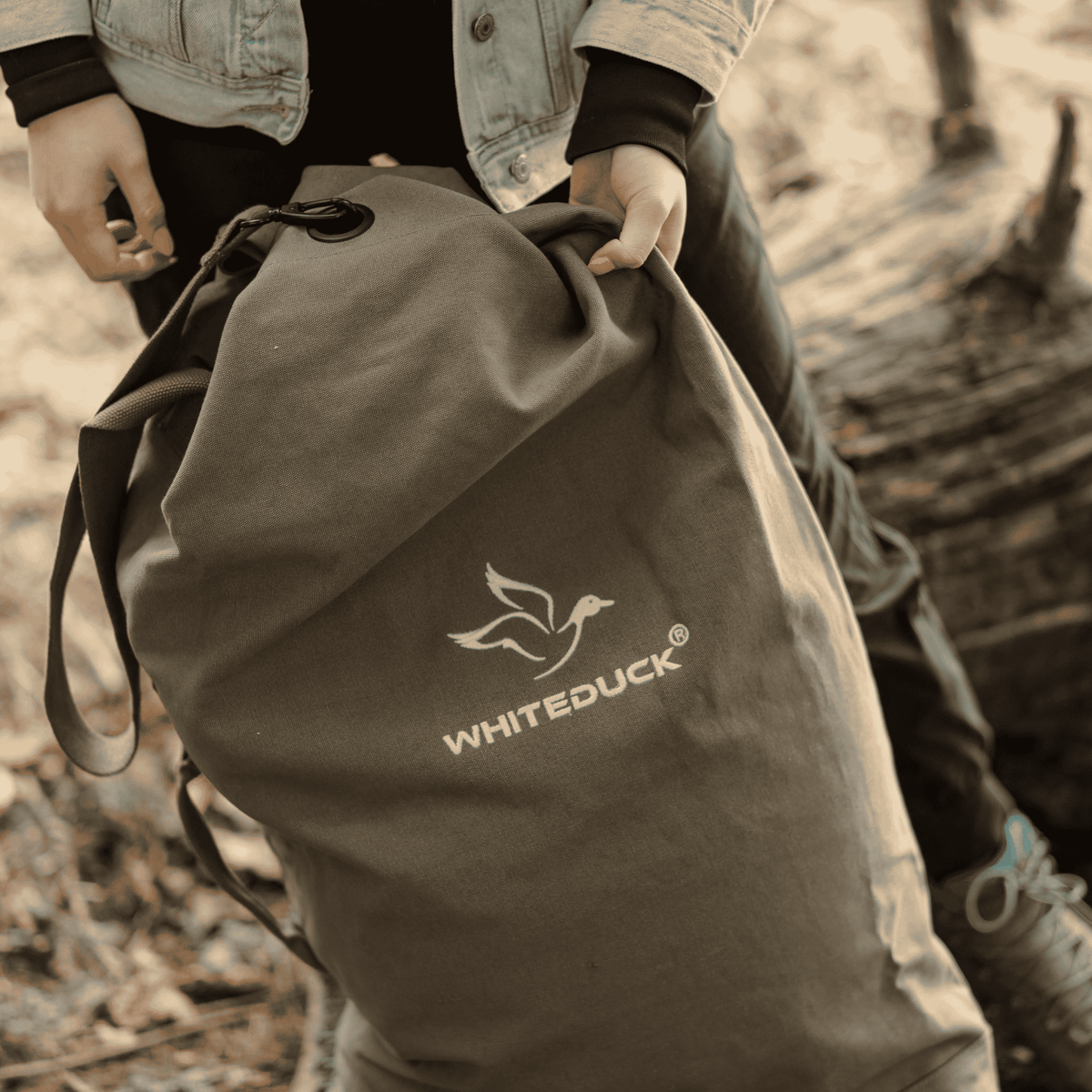 Hoplite Canvas Top Load Bag - Durable and Stylish G.I. Gear - Clear Water Trading Co.